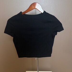 Wild Fable Black Crop Top